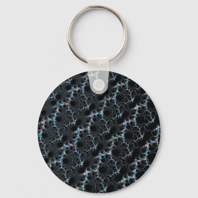 Haze - Mandelbrot Fractal Key Ring (Front)