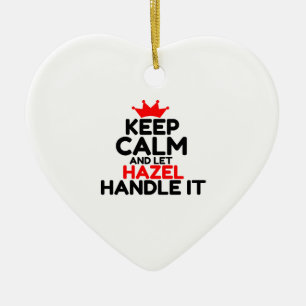 HAZEL CERAMIC TREE DECORATION