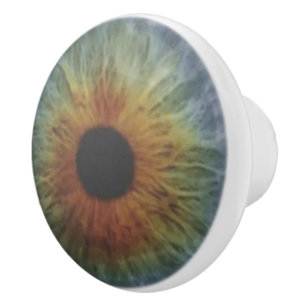 Hazel Eyeball Ceramic Knob