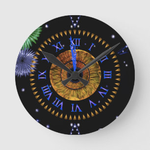 Hazel Midnight Clock
