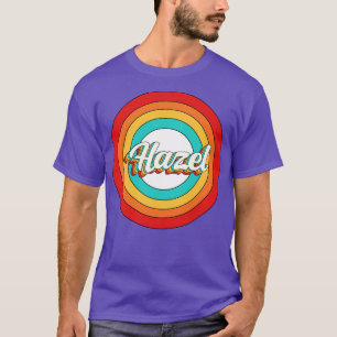 Hazel Name Shirt Vintage Hazel Circle