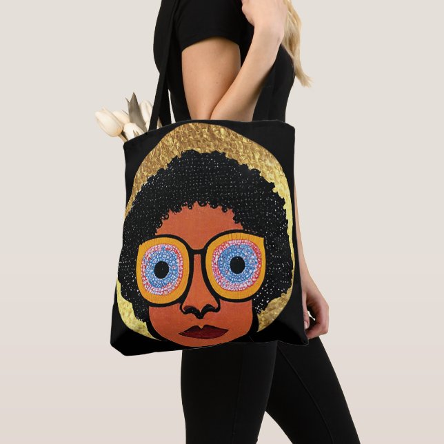 Hazel the Visionary Tote Bag (Close Up)