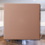 Hazelnut Brown Solid Colour | Classic Elegant Tile<br><div class="desc">Hazelnut Brown - Introducing the timeless allure of the Solid Colour Design: a captivating blend of classic form and elegant simplicity. This design is a celebration of the power and beauty found in a single, striking hue. Exuding sophistication, the solid colour design embraces the essence of minimalism, making it a...</div>
