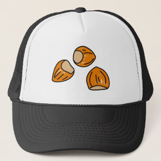 hazelnuts trucker hat
