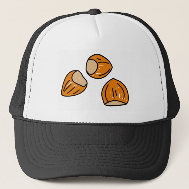 hazelnuts trucker hat (Front)