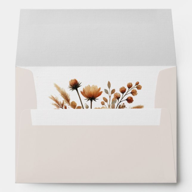 Hazelwood Wedding Pre Addressed Envelope (Back (Bottom))