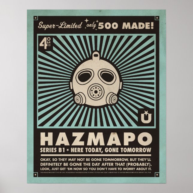 HazmaPoster_Series B1 #4 Poster (Front)