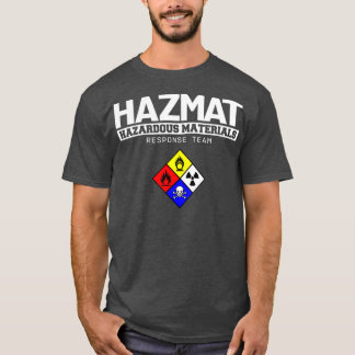 HAZMAT Hazardous Material Response Team  (5) T-Shirt
