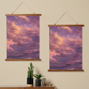 Hazy Horizon Hanging Tapestry