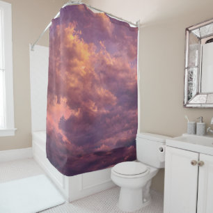 Hazy Horizon Shower Curtain