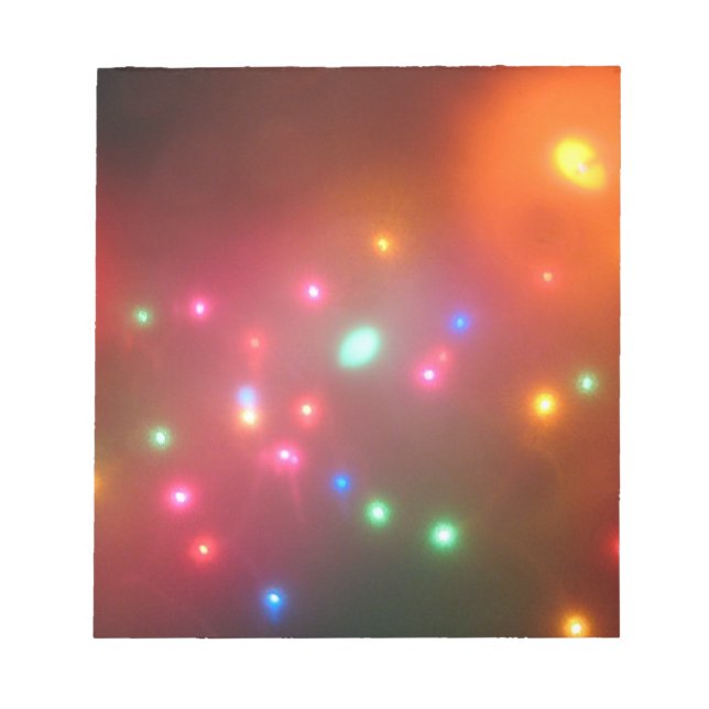 Hazy Lights Notepad (Front)