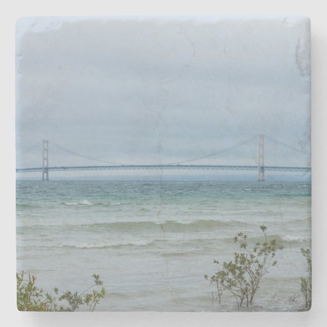 Hazy Mighty Mac Stone Coaster (Front)