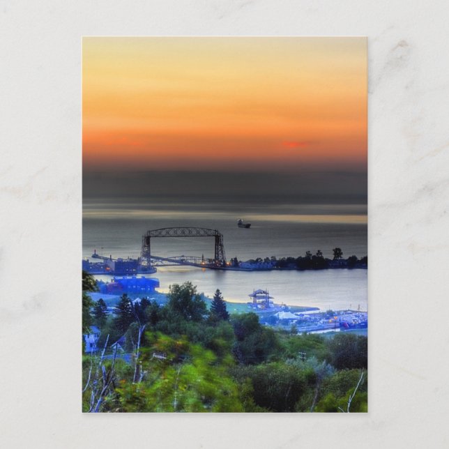 Hazy Morning Postcard (Front)