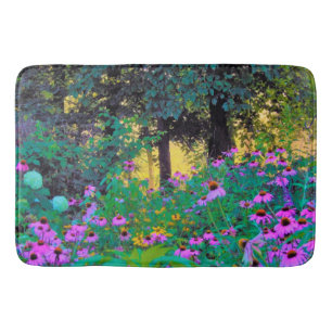 Hazy Morning Sunrise in My Rubio Garden Bath Mat