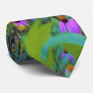 Hazy Morning Sunrise in My Rubio Garden Tie