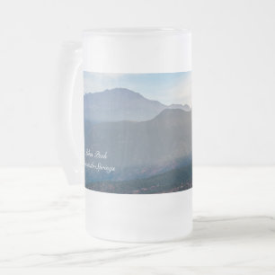 Hazy Pikes Peak Sunset Frosted Beer Mug
