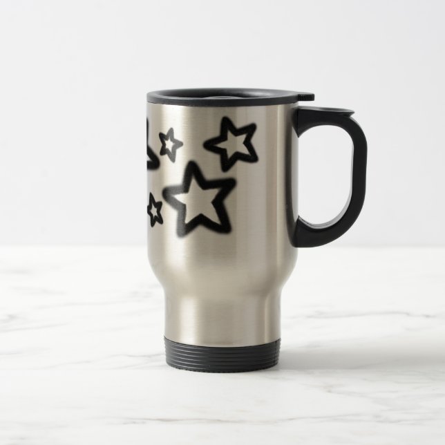 Hazy Star Cluster Travel Mug (Right)