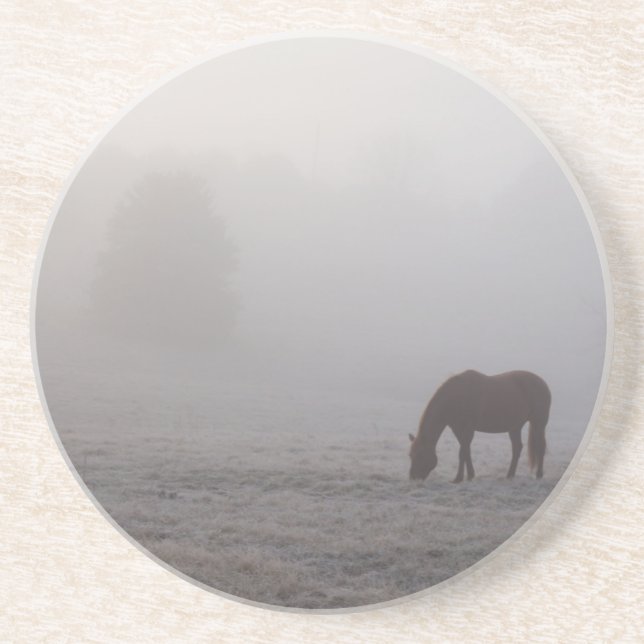 Hazzy Grazing Coaster (Front)