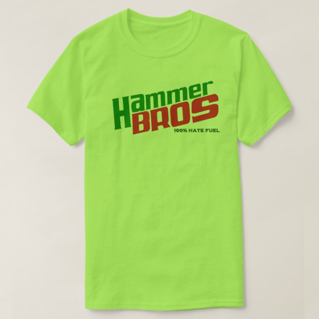 HB hate fuel T-Shirt (Design Front)