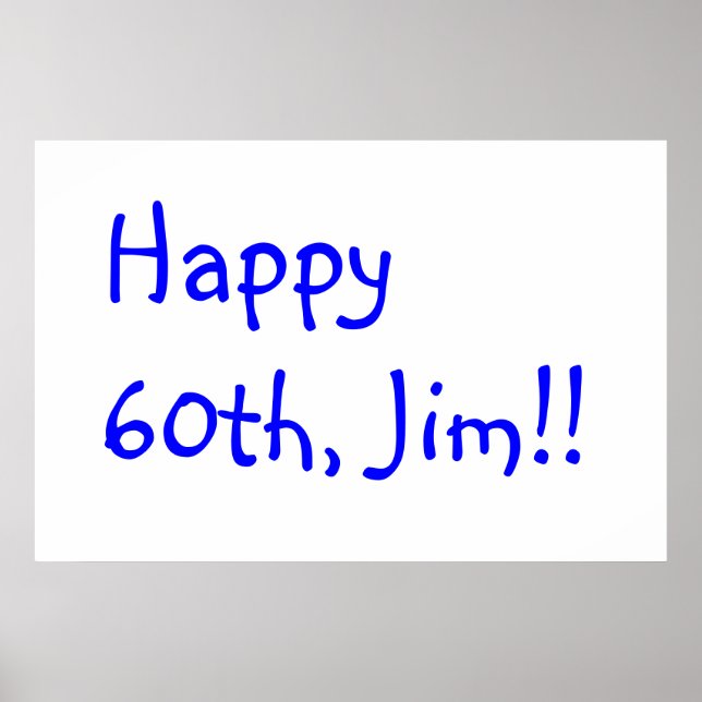 HB jim Poster (Front)