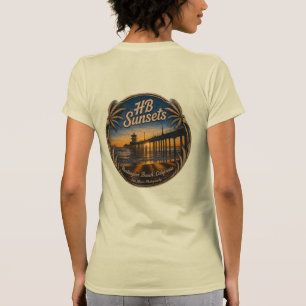 HB Sunsets - John Minar Photography T-Shirt