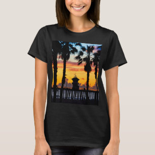 HB Sunsets Surf & Sunsets  T-Shirt