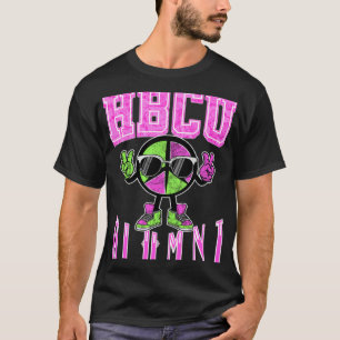 HBCU Alumni Apparel Pink And Green For Women and G T-Shirt