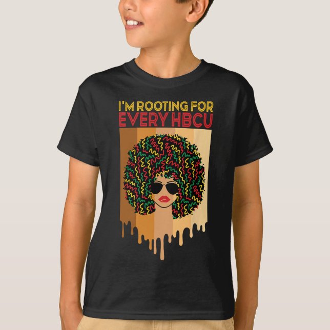 Hbcu Black History Month Tees  (Front)
