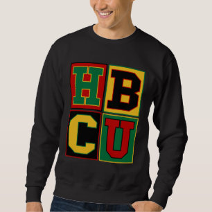 HBCU Block Letters Grads Alumni African American Sweatshirt
