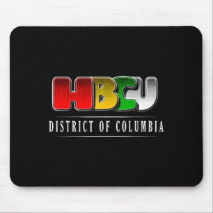 Hbcu District Of Columbia Pride African American H Mouse Mat