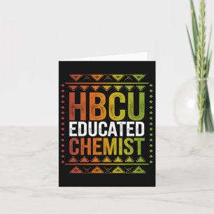 Hbcu Educated Chemist Black History Month Future G Card