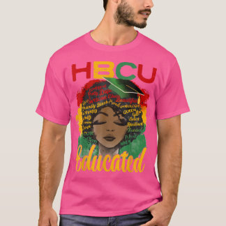 HBCU Educated Graduate Historical Black College Al T-Shirt