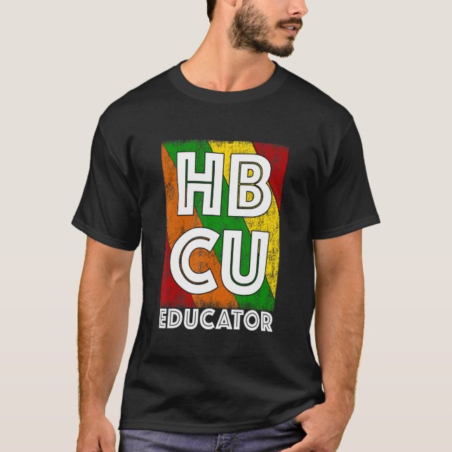 HBCU Educator Professor Afrocentric T-Shirt (Front)