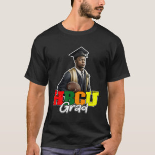 HBCU Grad Black college Football Alumni Apparel Fo T-Shirt