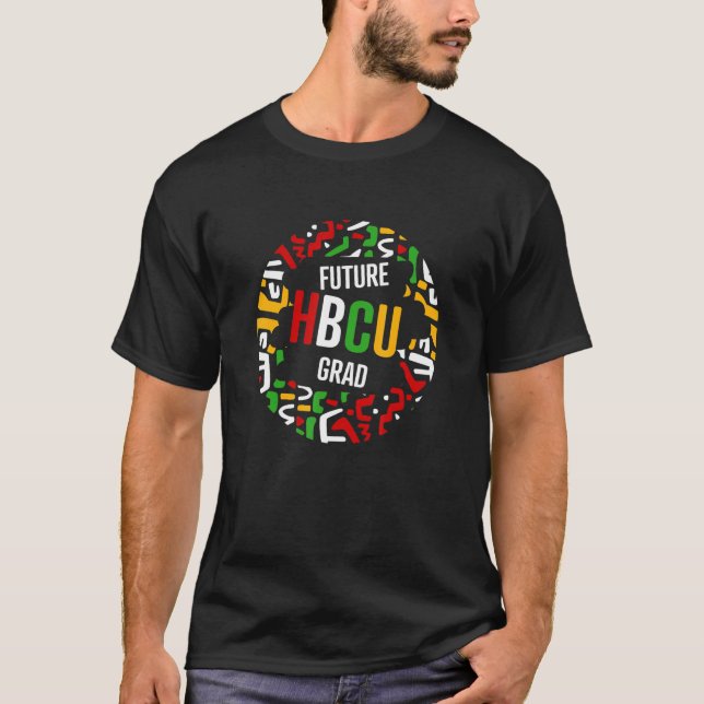 HBCU Grad Girl Graduation Historically T-Shirt (Front)