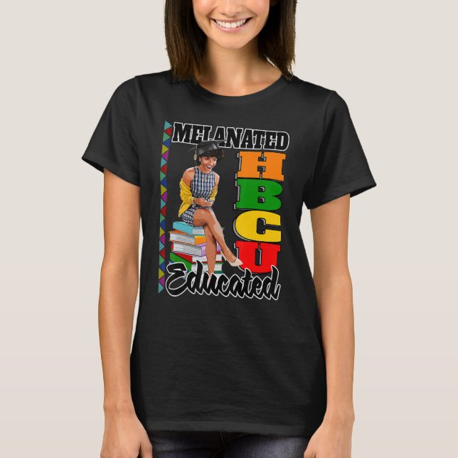 HBCU Grad Shirts Women Historically Black College  (Front)