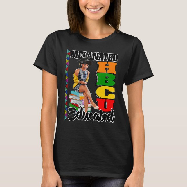 HBCU Grad Shirts women Historically Black College  (Front)