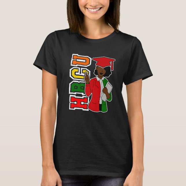 HBCU Graduation Apparel Historical Black college G T-Shirt (Front)