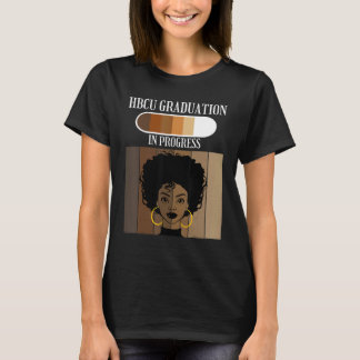 HBCU Graduation In Progress Historical Black Colle T-Shirt