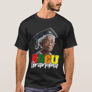 HBCU Grandma Historical Black college Apparel For T-Shirt