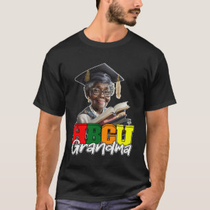 HBCU Grandma Historical Black college Apparel For  T-Shirt