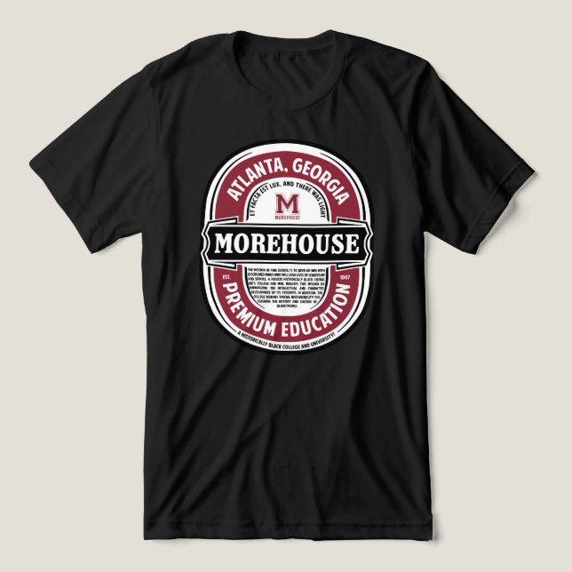 HBCU_Heineken-Tshirt_MOREHOUSE Tri-Blend Shirt (Design Front)