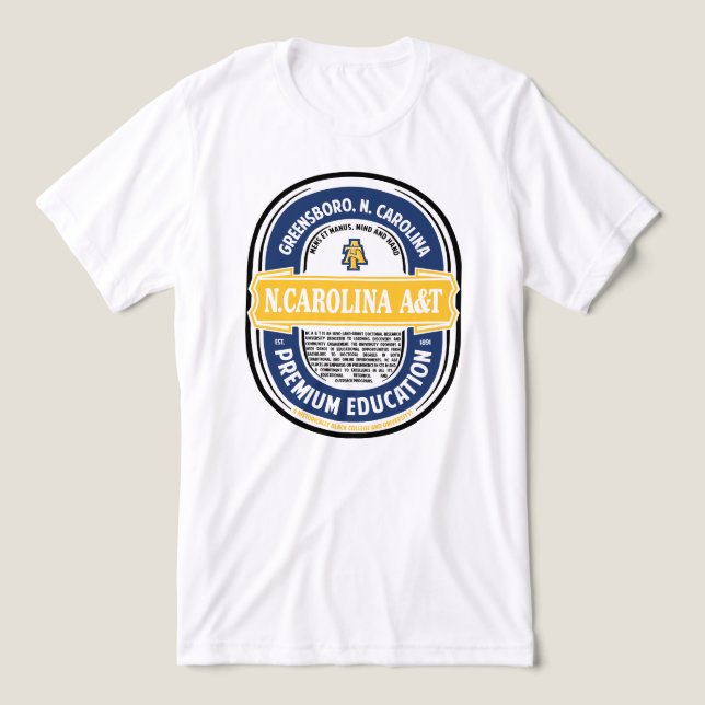 HBCU_Heineken-Tshirt_NCAT Tri-Blend Shirt (Design Front)
