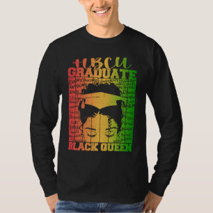 HBCU Historical Black College Alumni Queen Graduat T-Shirt