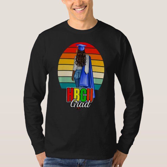 Hbcu Historically Black College Made African Ameri T-Shirt (Front)