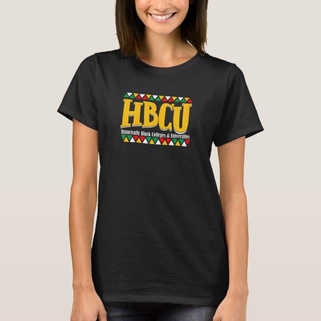 Hbcu Historically Black Colleges & Universities Al T-Shirt (Front)