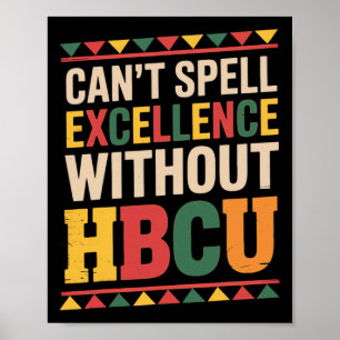 Hbcu Juneteenth School Historical Hbcu Poster
