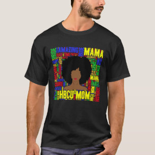 HBCU Mom Mama Afro T-Shirt