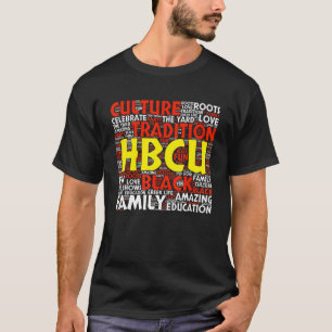 HBCU Red and White Student or Grad T-Shirt