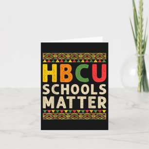 Hbcu Schools Historical Black College Student Alum Card